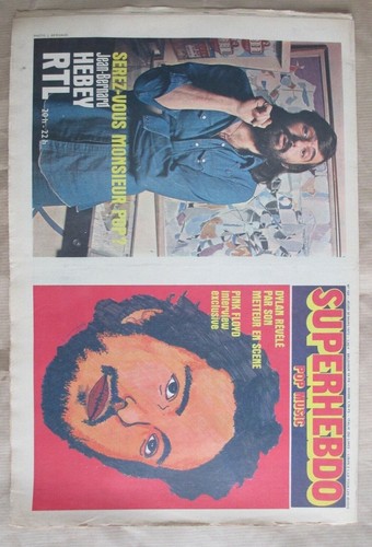 POPMUSIC SUPERHEBDO N° 102 - LÉO FERRÉ - MARC BOLAN (T.REX) - POSTER NEIL YOUNG - Bild 2 von 2