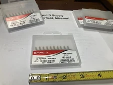 Pack of 10, Shaviv 151-29015, B10P, TiN Coated, HSS, Deburring Blades, EDP 29015