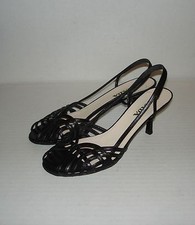 PRADA Women's Italian Black Sandals 35.5 EUR / 5.5 US