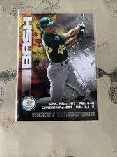 2020 Stadium Club Bash And Burn Rickey Hendrrson