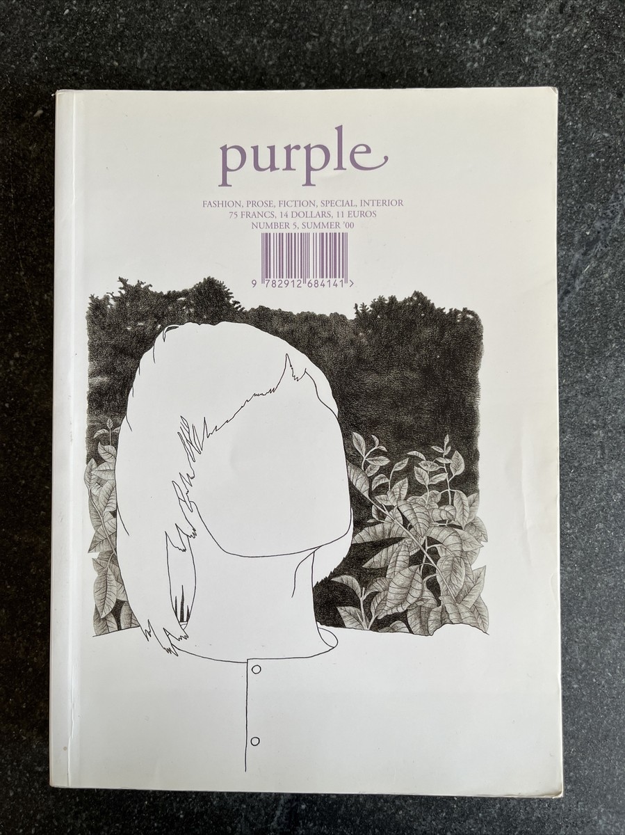 Purple number 5 summer 00　パープルマーク・ボスウィック PURPLE Magazine #5 Summer2000 Mark Borthwick WOLFGANG