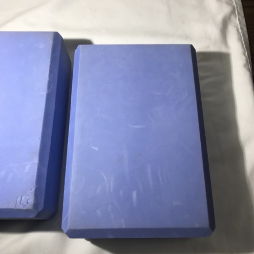 2 Danskin Yoga Blocks - Danskin Now - Blue foam Yoga Block - Picture 11 of 11