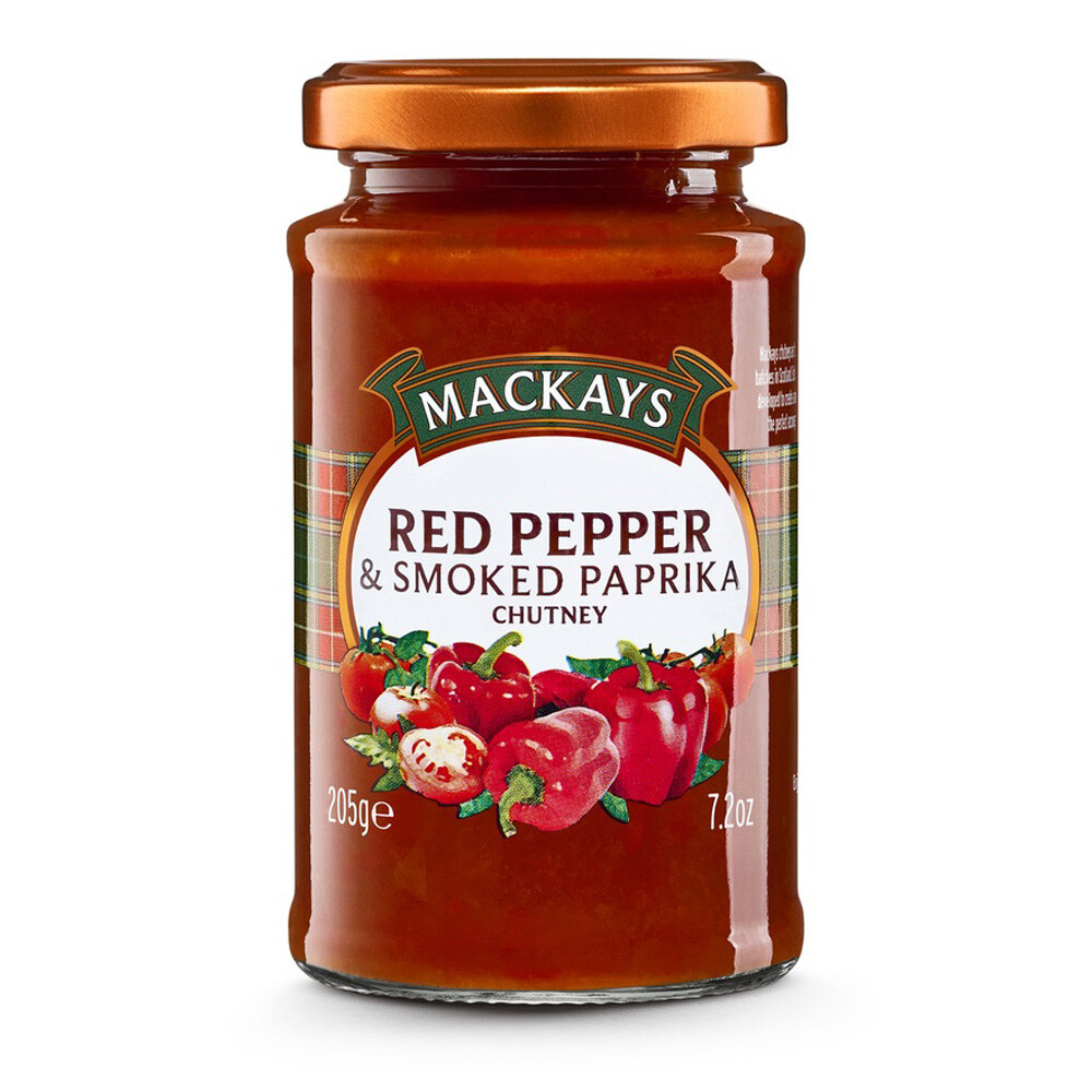 Chutney De Pimiento Rojo Y Pimentón Ahumado 205g