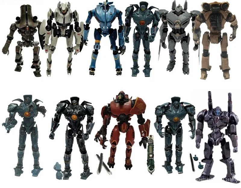 Figurines Gipsy Avenger Pacific Rim robot de combat miniature articulé