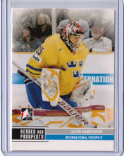 JACOB MARKSTROM 09/10 ITG Prospects Update Pre-Rookie #200 Hockey Card Canucks