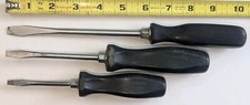 Snap-On Flat Tip Screwdrivers SDD2, SDD4, Unbranded