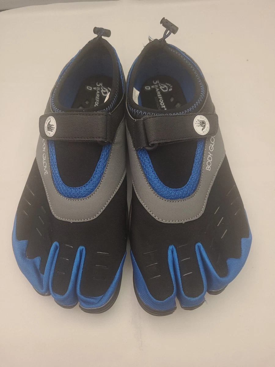 Body Glove 3 Barefoot Max Water Shoe Black Blue NWOT Mens sz 12