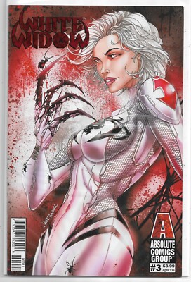 White Widow #3 Foil Enhanced Cover NM (2019) Absolute Comics
