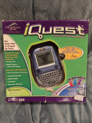 Quantum Leap iQuest Learning System by Leap Frog with Starter Pack 4MB Cartridge