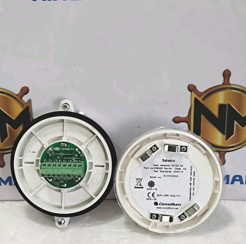 SALWICO HEAT DETECTOR HC100 A2 038000 WITH BASE #NEW - Picture 2 of 6