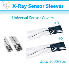 5000 Dental Digital X-Ray Sensor Cover 2 Sleeves, Upto 5000/Bx Sensor Sleeve