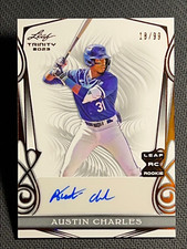 2023 Leaf Trinity BRONZE ROOKIE AUTO Austin Charles 18/99