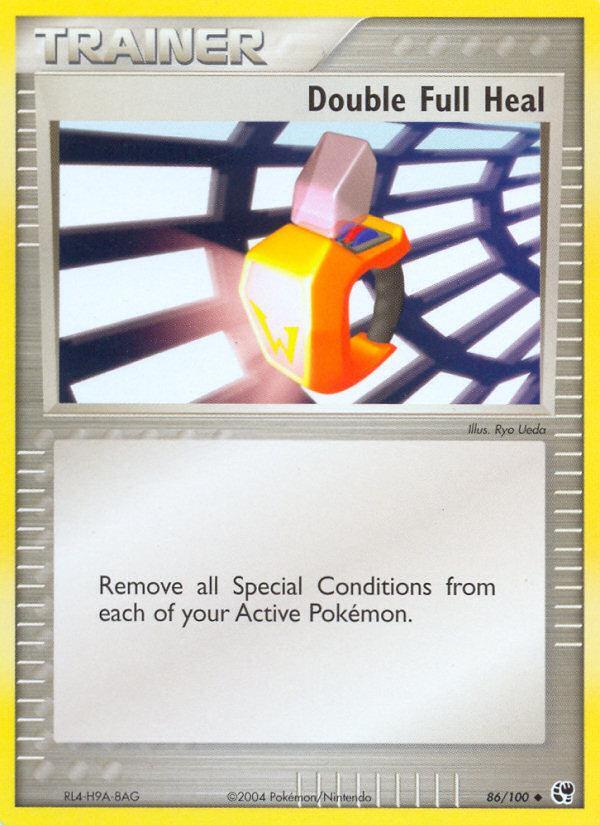 Pokemon Double Full Heal (86/101) Sandstorm LP