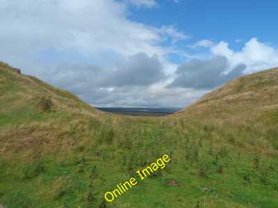 Foto 6x4 Eine der Thirlwall Nicks auf Hadrianswall Blenkinsopp Hall c2014