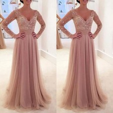 Elegant Mother Of Bride Dresses V-Neck Long Sleeves with Detachable Train Gowns