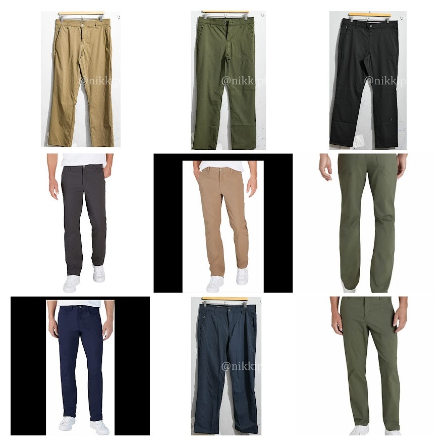 NWT Weatherproof Men's Performance Weather-Flex Flatfront Pants in 4 colors