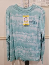 Reel Life Sun Ray Defender UPF 50 Lightweight Long Shirt Size Medium