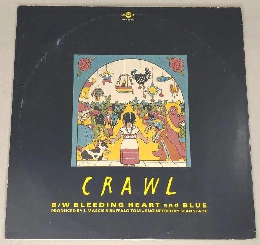 Buffalo Tom - Crawl 1990 12" Vinyl Indie Grunge J Mascis Dinosaur Jr Foto 2 de 4