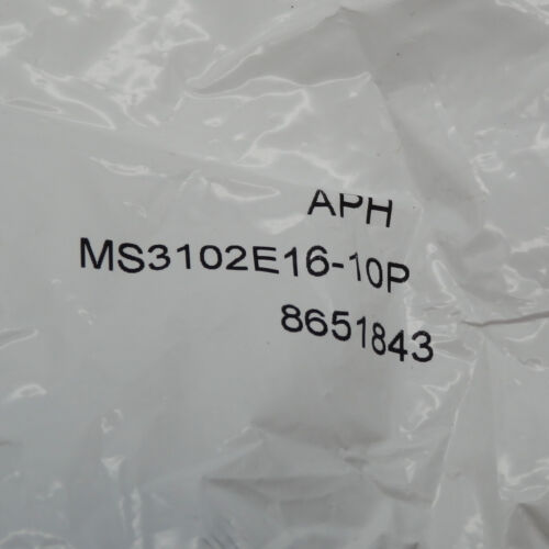Amphenol 3 Position Male Pins Circular Connector Receptacle MS3102E16-10P - Picture 2 of 2