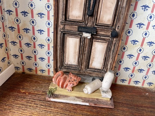 PETER FAGAN COLOUR BOX CAT FRONT DOOR DOOR STEP ORNAMENT - Picture 4 of 9