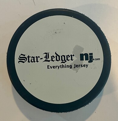 Official New Jersey Devils NHL Ice Hockey Puck 25th Anniversary Give Away  Promo