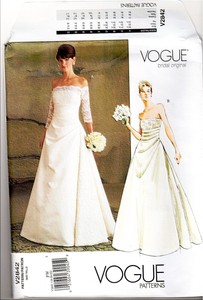 1960s style wedding dress