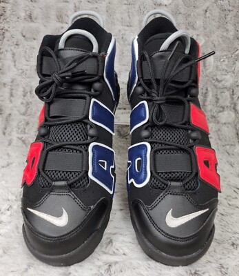 シューズ(男性用) MoreUptempo'96\"Black and University Red\" Nike Air More Uptempo `96 - Black / University Red / White – Kith