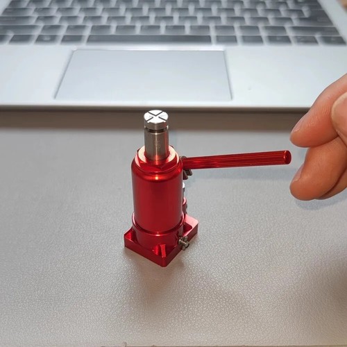 Mini Hydraulic Jack Model 1/10 Hand Cranked Vertical Jack Max Load 15KG JDM-163 - Picture 7 of 8