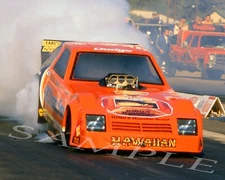 ROLAND LEONG KING'S HAWAIIAN BREAD FUNNY CAR BURNOUT 8X10 GLOSSY PHOTO #8
