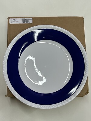 Michael Aram Twist Dinner Plate Midnight 314031 Set of 6