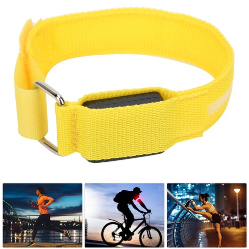 (Yellow)Outdoor Running LED Armband AdjusT Flashing Wristband Cycling Light BS - Picture 9 of 23
