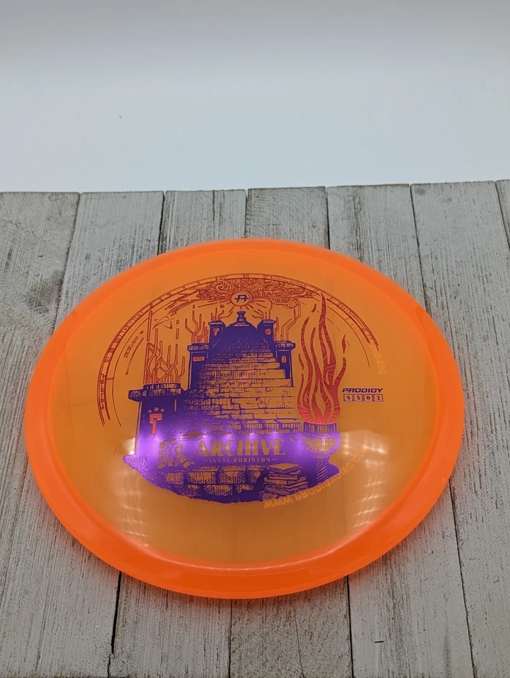 NEW Prodigy Archive Collab Isaac Robinson 400 Series Driver Golf Disc 178 Grams - Image 3 of 4