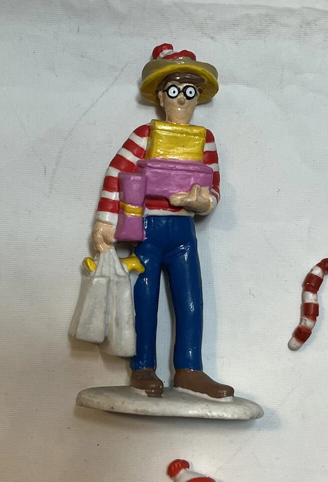LOTE DE COLECCIÓN Figuras de PVC Applause WHERE’S WALDO WALLY 1994 Mattel Woof Lote Lápiz Foto 4 de 4