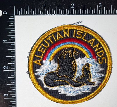 WWII US Army Aleutian Islands Command Alaska Black Twill Patch | eBay