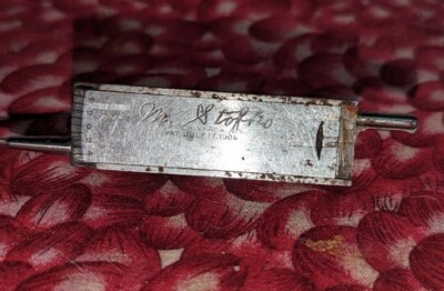 KOCH TEST INDICATOR, NYACK, N. Y., PAT. JULY 7, 1906, STEEL TOOL