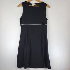 Express Womens Sleeveless A Line Mini Dress Black Size 3/4 Made In USA