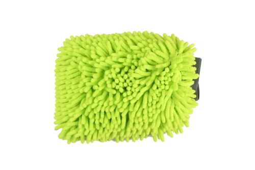 2 Pcs CarCarez Microfiber Chenille Glove Car Auto Wash Washing Mitt, 8*' x 10" - Picture 5 of 12