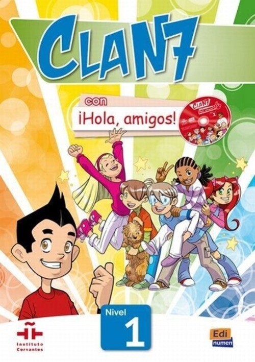 Thumbnail - Clan 7-¡hola Amigos 1 - Student Print Edition Plus 1 Year Online