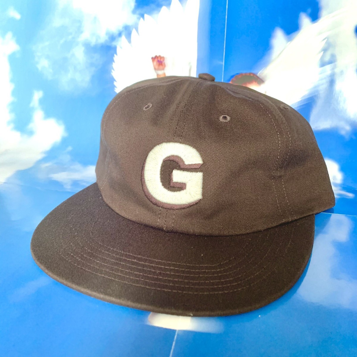 Brown G Snapback Georgia G Brown Leather Patch Hat (Richardson 112