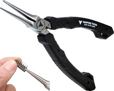5.5" Mini Precision Needle Nose Pliers. Made In Japan. Nonserrated Jaws Precisio
