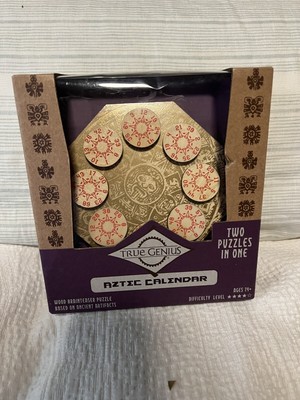 True Genius - Aztec Calendar - Puzzle + Brain Teaser | eBay