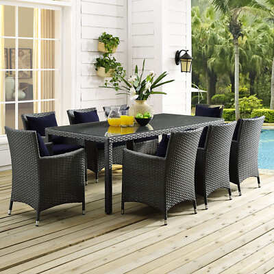 Sojourn Dining Table in Chocolate