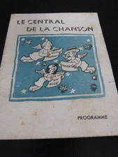 programme,lecentral de la chanson ,au soleil d'algérie   (samg)