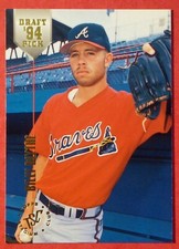 1994 Topps Stadium Club Draft Picks - Billy Blythe #44 (Braves)
