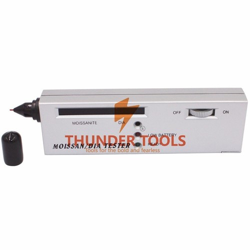 Professional High Accuracy Diamond Tester Diamond Indicator Test Pen Moissanite - Foto 2 di 6