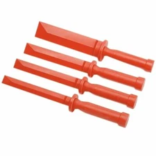 VCT 4 Pc Plastic Scraper Chisel Remove Scrapes Stickers Car Body Wheel Weight