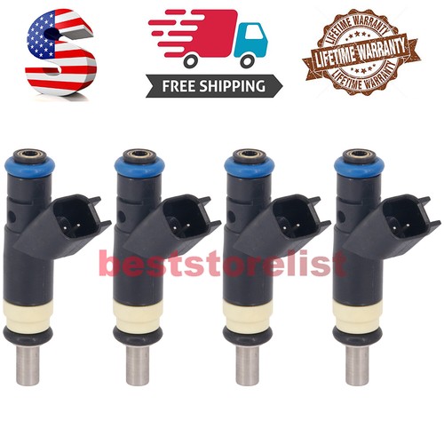 04891577AB 4x Fuel Injectors For Jeep Patriot Dodge Caliber 2.0L 2.4L
