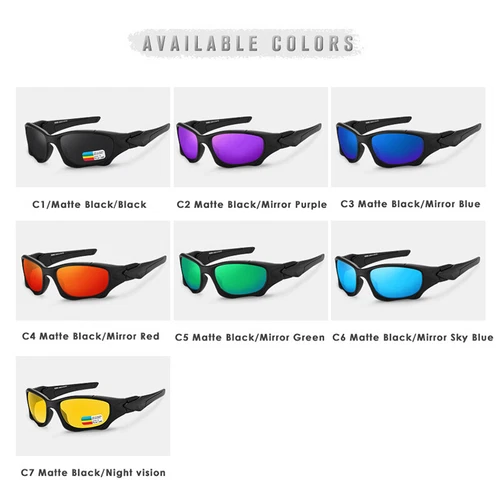 KDEAM Occhiali da Sole Polarizzati Visione Notturna Uomo Outdoor Pesca Guida Occhiali - Foto 8 di 29