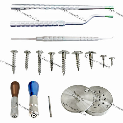 Dental Tack Pin/Membrane Tack/Guide Tent Screw Driver Catcher Case