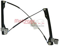 Fensterheber Vorne Rechts Metzger 2160014 FÜR VW Fenstermechanismus